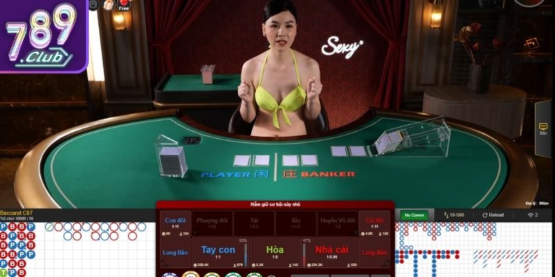 Bàn chơi Casino 789club linh hoạt theo cấp độ