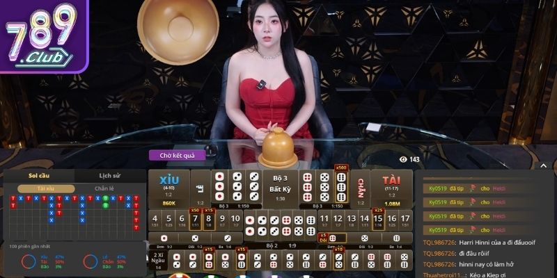 Game Sicbo (Tài Xỉu) trực tuyến