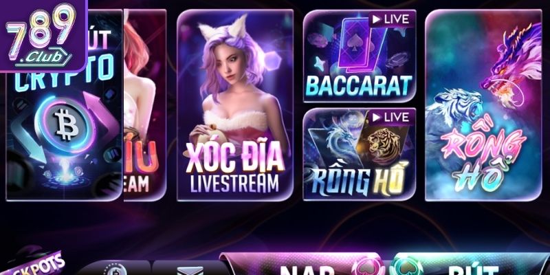 Khái quát sảnh Casino online 789club