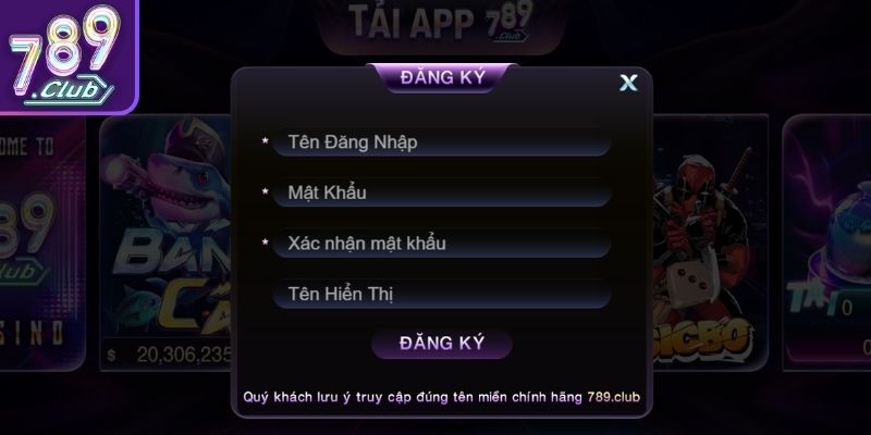 Kiểm tra kết nối mạng khi đăng ký 789club