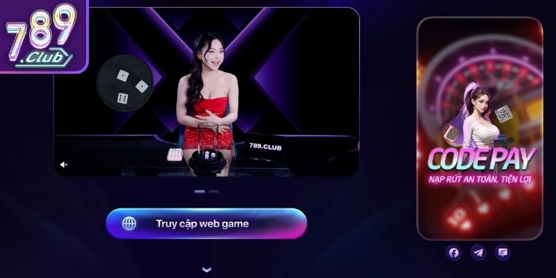 Truy cập link cổng game