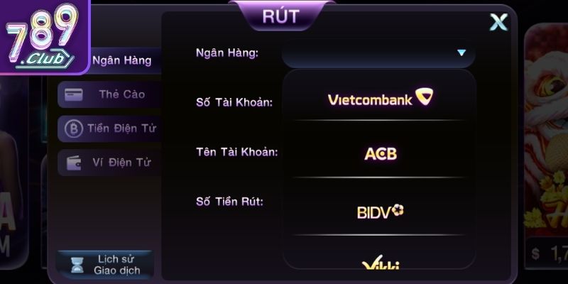 Chuyển tiền về ví chính