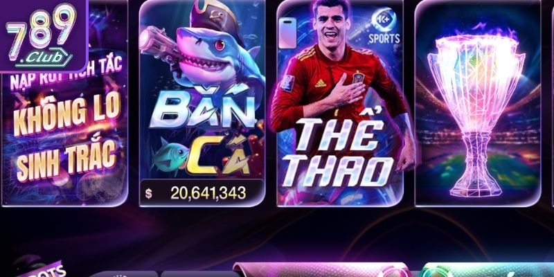 Khám phá sảnh Thể Thao 789club